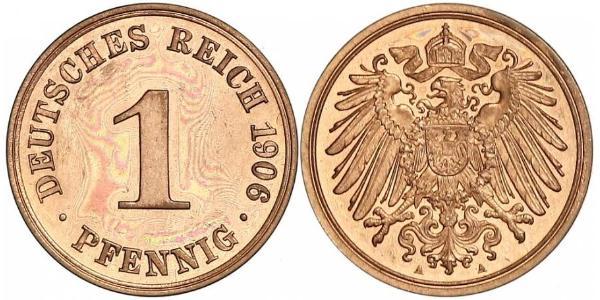 1 Pfennig Alemania Cobre 