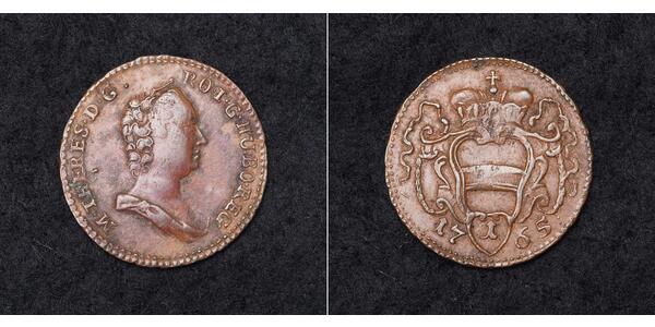 1 Pfennig Austria Cobre 