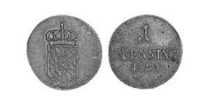 1 Pfennig Reino de Baviera (1806 - 1918) Cobre 