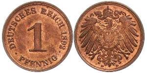 1 Pfennig Germany Copper 