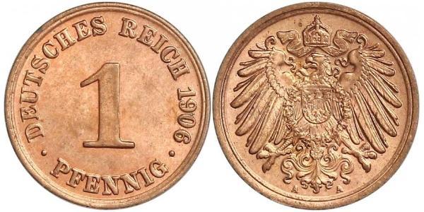 1 Pfennig Germany Copper 