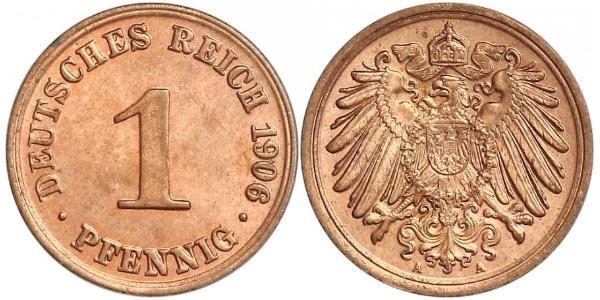 1 Pfennig Germany Copper 