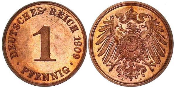 1 Pfennig Germany Copper 