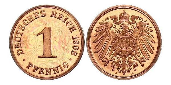 1 Pfennig Germany Copper 