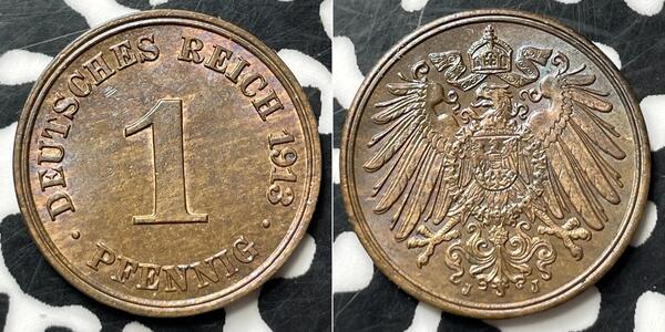 1 Pfennig Germany Copper 