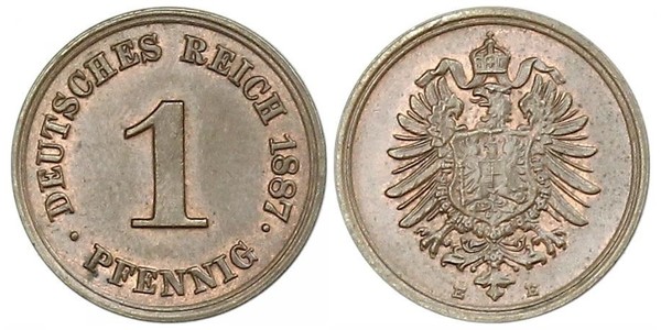 1 Pfennig Germany Copper 