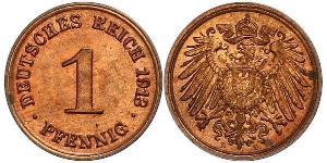 1 Pfennig Allemagne Cuivre 