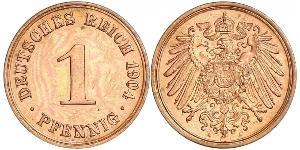 1 Pfennig Deutschland Kupfer 