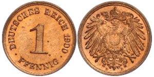 1 Pfennig Deutschland Kupfer 