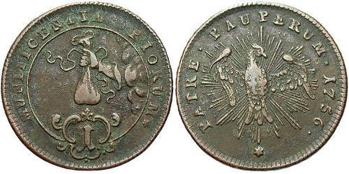 1 Pfennig Österreich Kupfer 