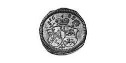 1 Pfennig Prince-Bishopric of Bamberg (1245–1802) Silver 