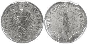 1 Pfennig 納粹德國 (1933 - 1945) Zinc 