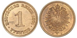 1 Pfennig Alemania  