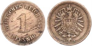 1 Pfennig Alemania  