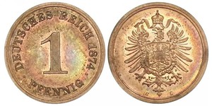 1 Pfennig Alemania  