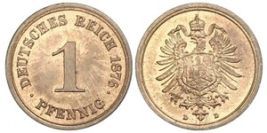 1 Pfennig Alemania  