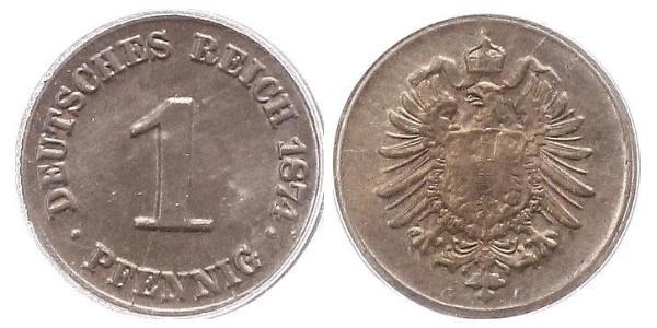1 Pfennig Alemania  