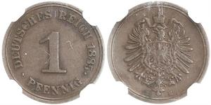 1 Pfennig Allemagne  