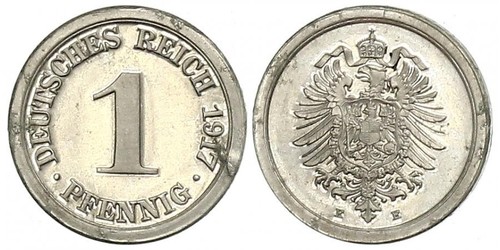 1 Pfennig Deutsches Kaiserreich (1871-1918) / Deutschland  