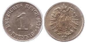 1 Pfennig Deutschland  