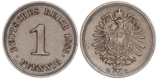 1 Pfennig Deutschland  