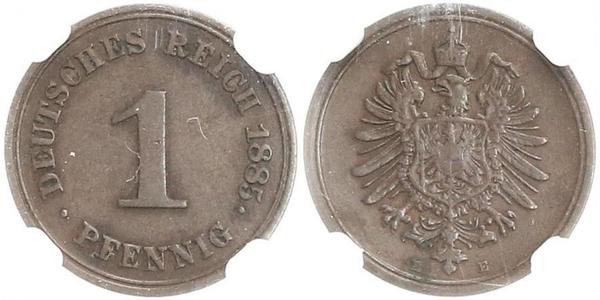 1 Pfennig Deutschland  