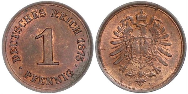 1 Pfennig Deutschland  