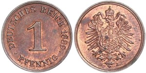 1 Pfennig Germania  