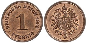 1 Pfennig Germany  