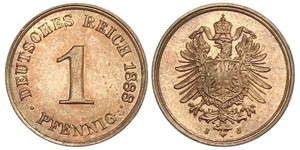 1 Pfennig Germany  