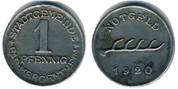1 Pfennig Germany  