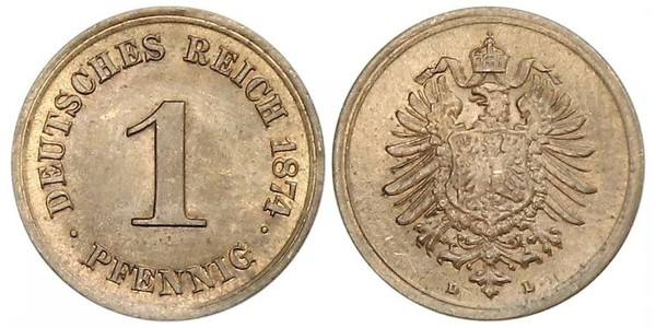 1 Pfennig Germany  