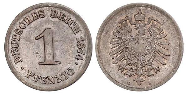 1 Pfennig Germany  