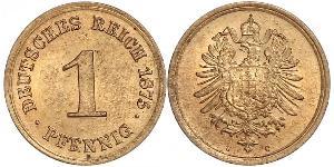 1 Pfennig 德国  