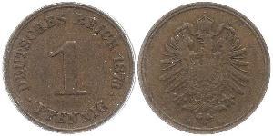 1 Pfennig 德国  