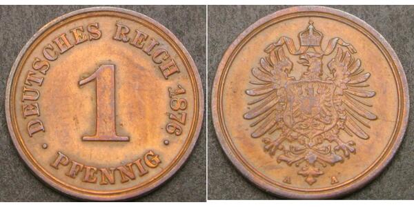 1 Pfennig 德国  