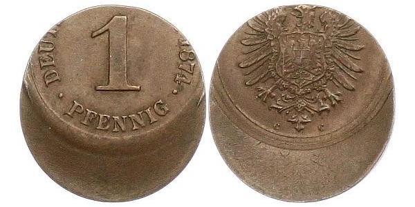1 Pfennig 德国  