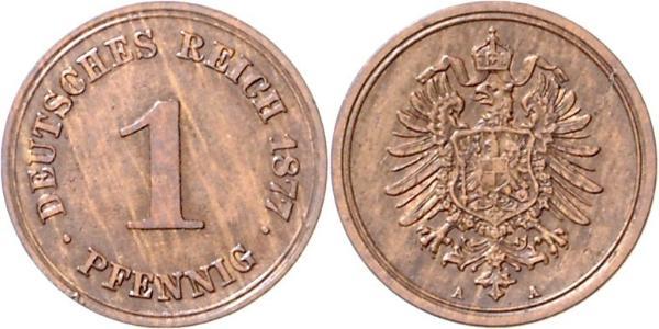 1 Pfennig 德国  