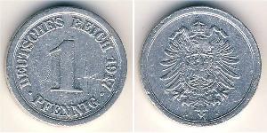 1 Pfennig 德意志帝國 (1871 - 1918) / 德国  