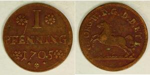 1 Pfennig 联邦州 (德国) 銅 