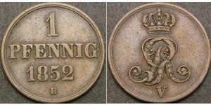 1 Pfennig 联邦州 (德国) 銅 