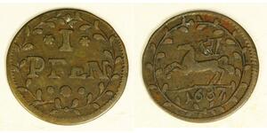 1 Pfennig 联邦州 (德国) 銅 
