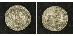 1 Pfundner Austria  Silver Ferdinand I, Holy Roman Emperor(1503-1564)
