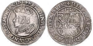 1 Pfundner Austria  Silver Ferdinand I, Holy Roman Emperor(1503-1564)