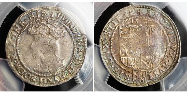 1 Pfundner Austria  Silver Ferdinand I, Holy Roman Emperor(1503-1564)