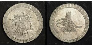 1 Piastre Empire ottoman (1299-1923) Argent Moustapha III (1757 - 1774)