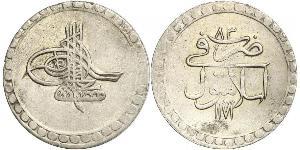 1 Piastre Empire ottoman (1299-1923) Argent Moustapha III (1757 - 1774)