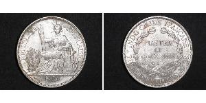 1 Piastre Indochine française (1887-1954) Argent 