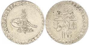 1 Piastre Impero ottomano (1299-1923) Argento Mustafa III (1757 - 1774)