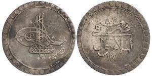 1 Piastre Imperio otomano (1299-1923) Plata Mustafa III (1757 - 1774)